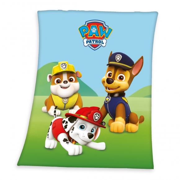 Herding Textilien Paw Patrol - Fleece-Decke - 130 x 160 cm