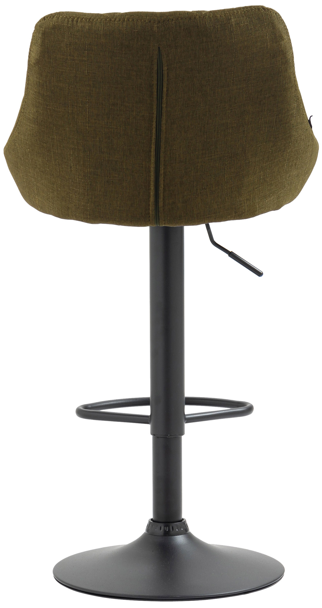 Barhocker Lazio Stoff schwarz