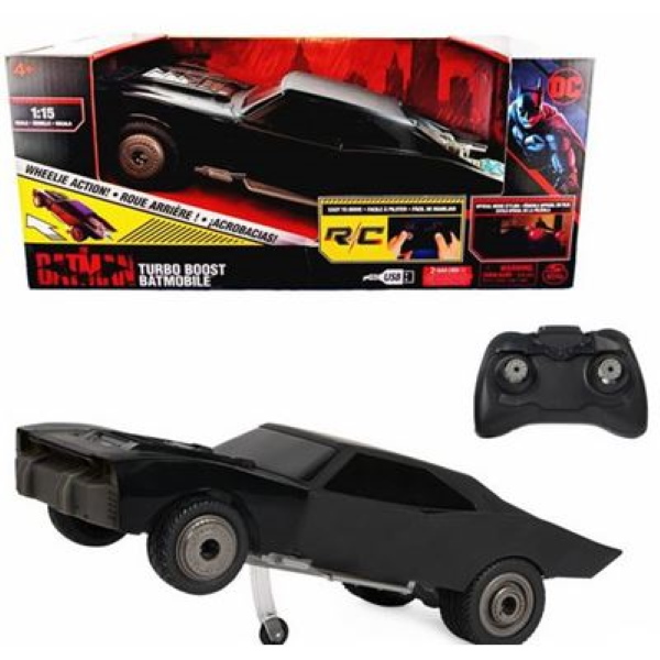Spin Master Modelle & Fahrzeuge Spin Master - DC - Batman Movie - Turbo Boost Batmobil