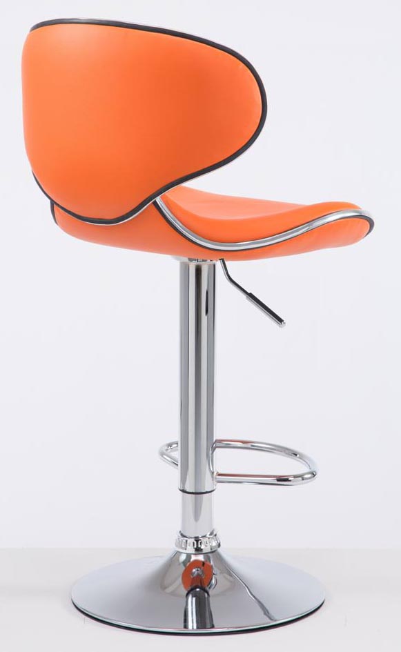 2er Set Barhocker Las Vegas V2 Kunstleder chrom