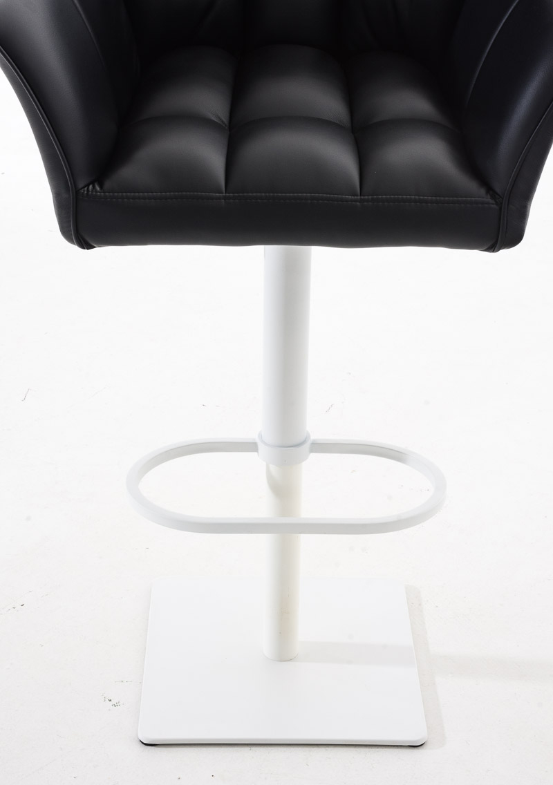 2er Set Barhocker Damaso Kunstleder weiß