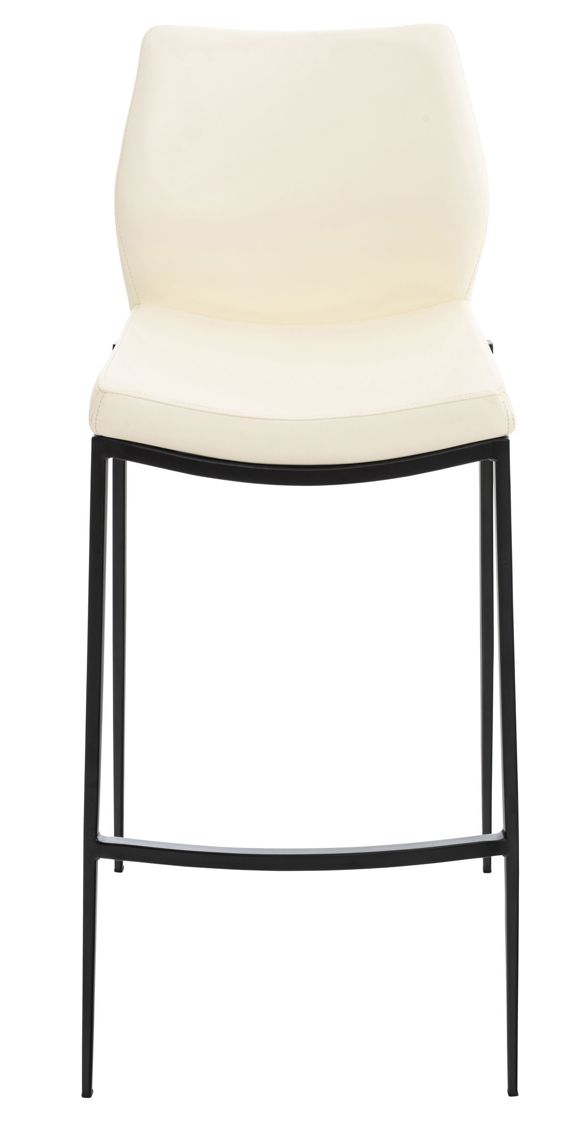 Barhocker Matola Kunstleder schwarz