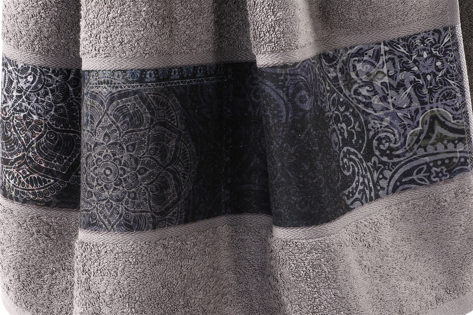 Handtuch-Set Handtuch Medley 125 8er-Set Grau / Blau