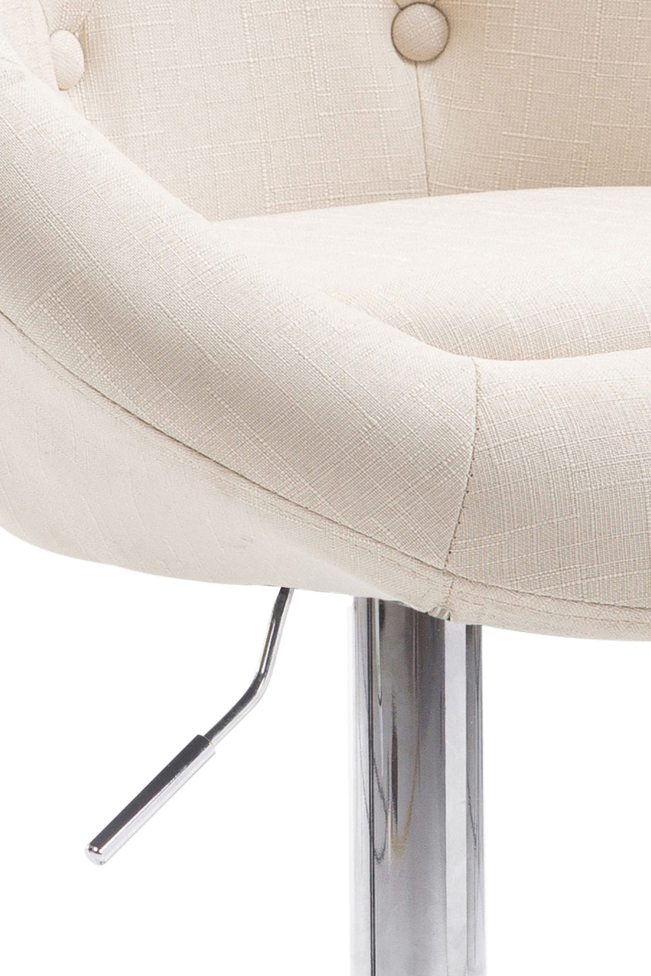 Barhocker London V2 Stoff chrom