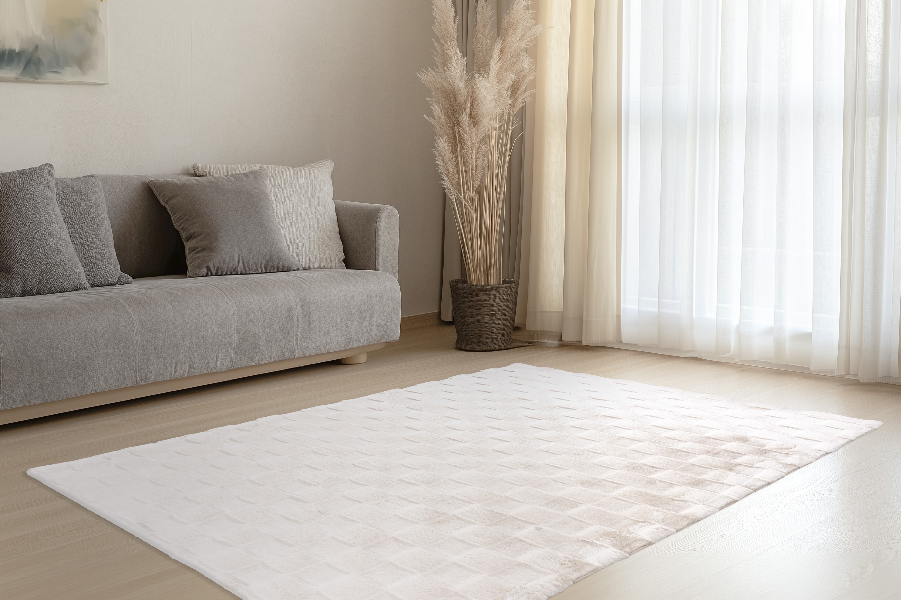 Teppich Botany 625 Elfenbein 120 x 170 cm