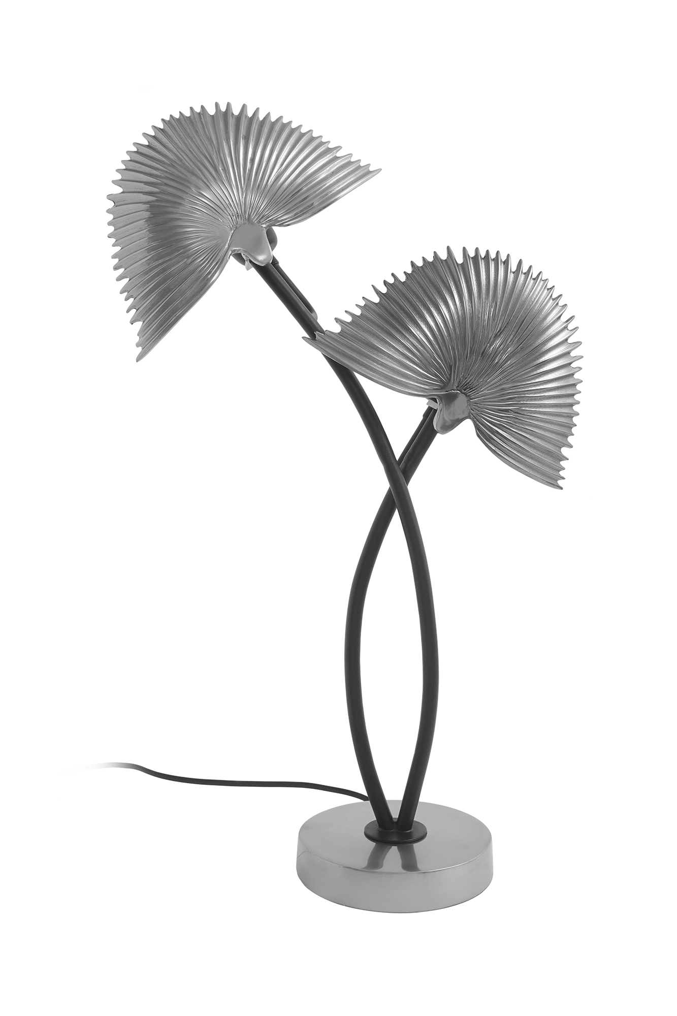 Leuchten Tischlampe Twinflame 125 Silber