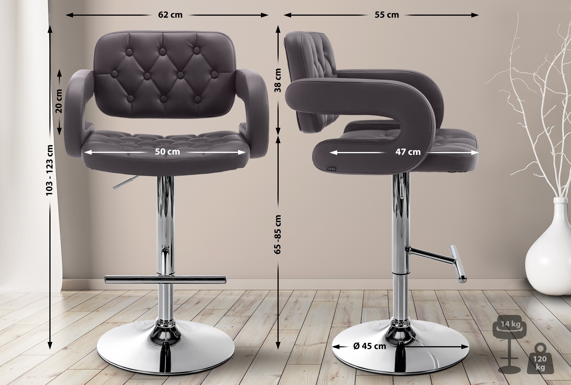 Barhocker Dublin C