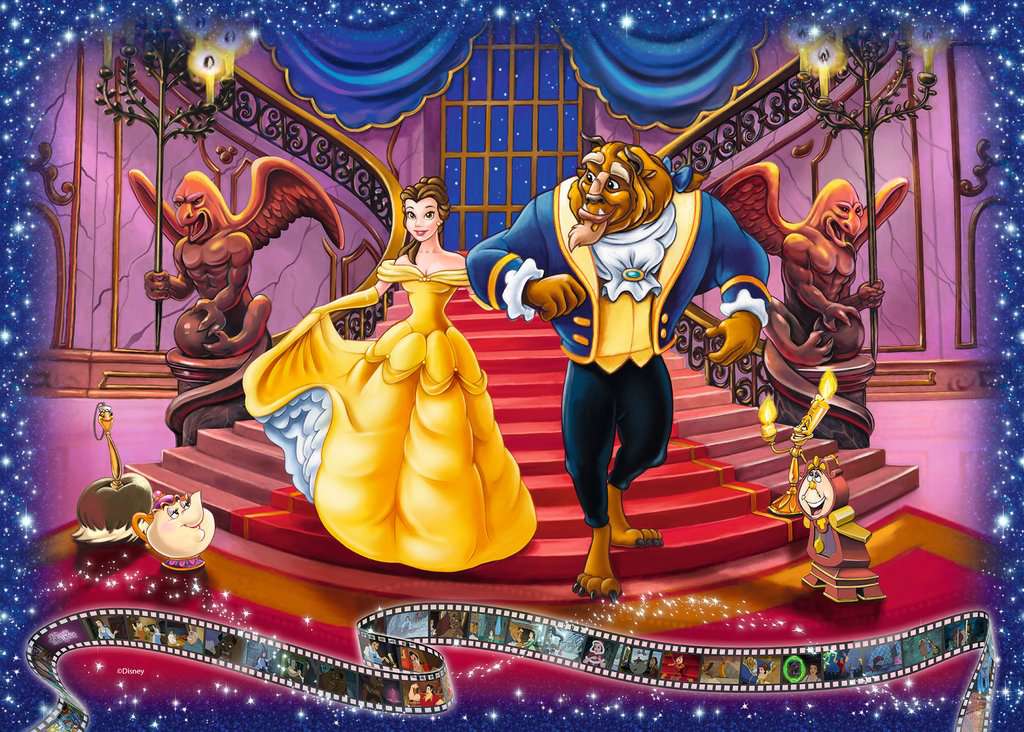 Ravensburger Puzzles Disney Die Schöne und das Biest - Puzzle 1000 Teile