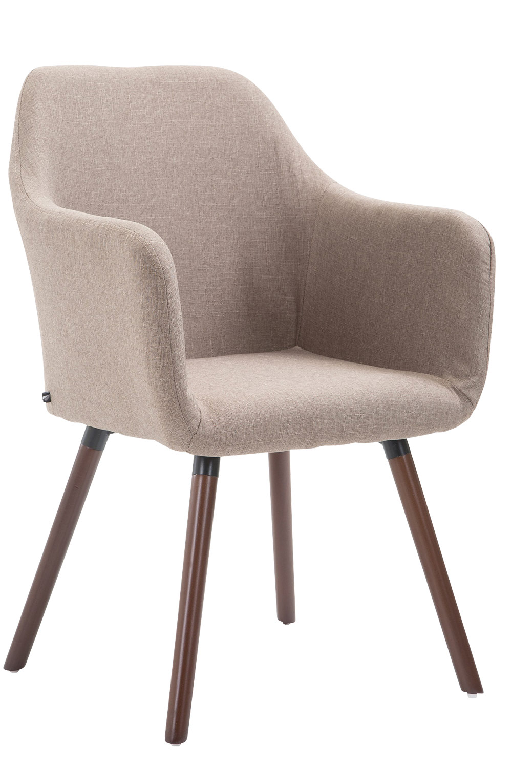 Stuhl Picard V2 Stoff Walnuss