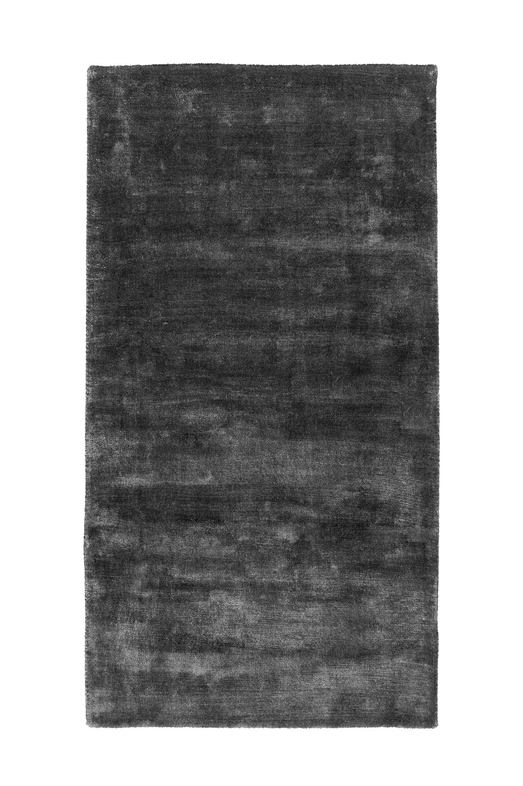 120x170cm Graphit Seidenteppich