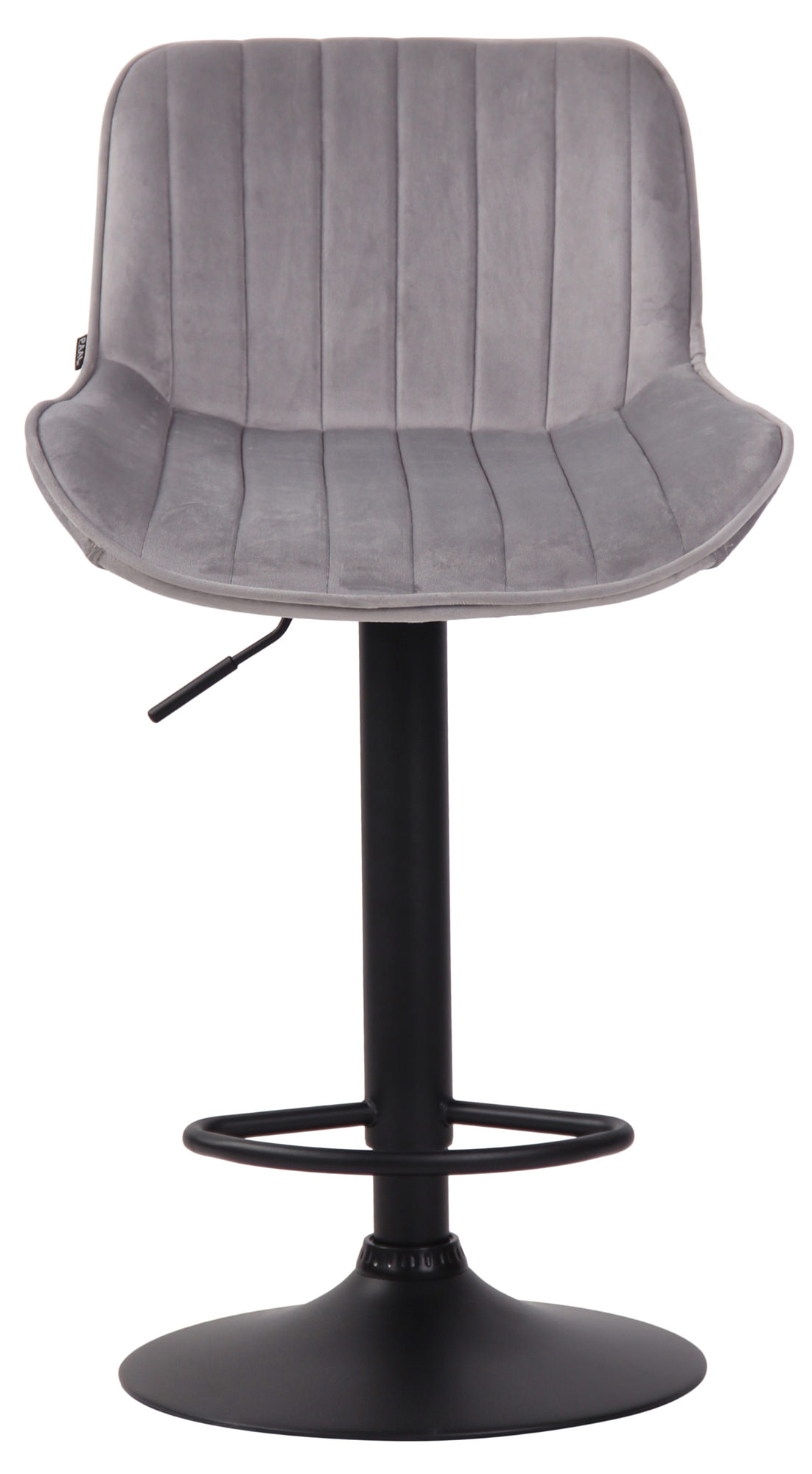 Barhocker Lentini Samt schwarz