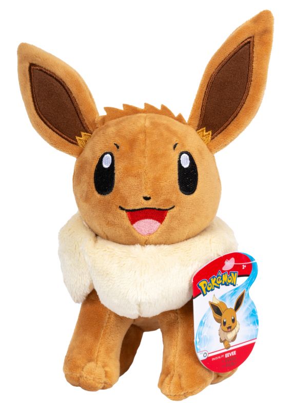 Jazwares Plüschfiguren Pokémon - Eevee  Plüschfigur - 20 cm