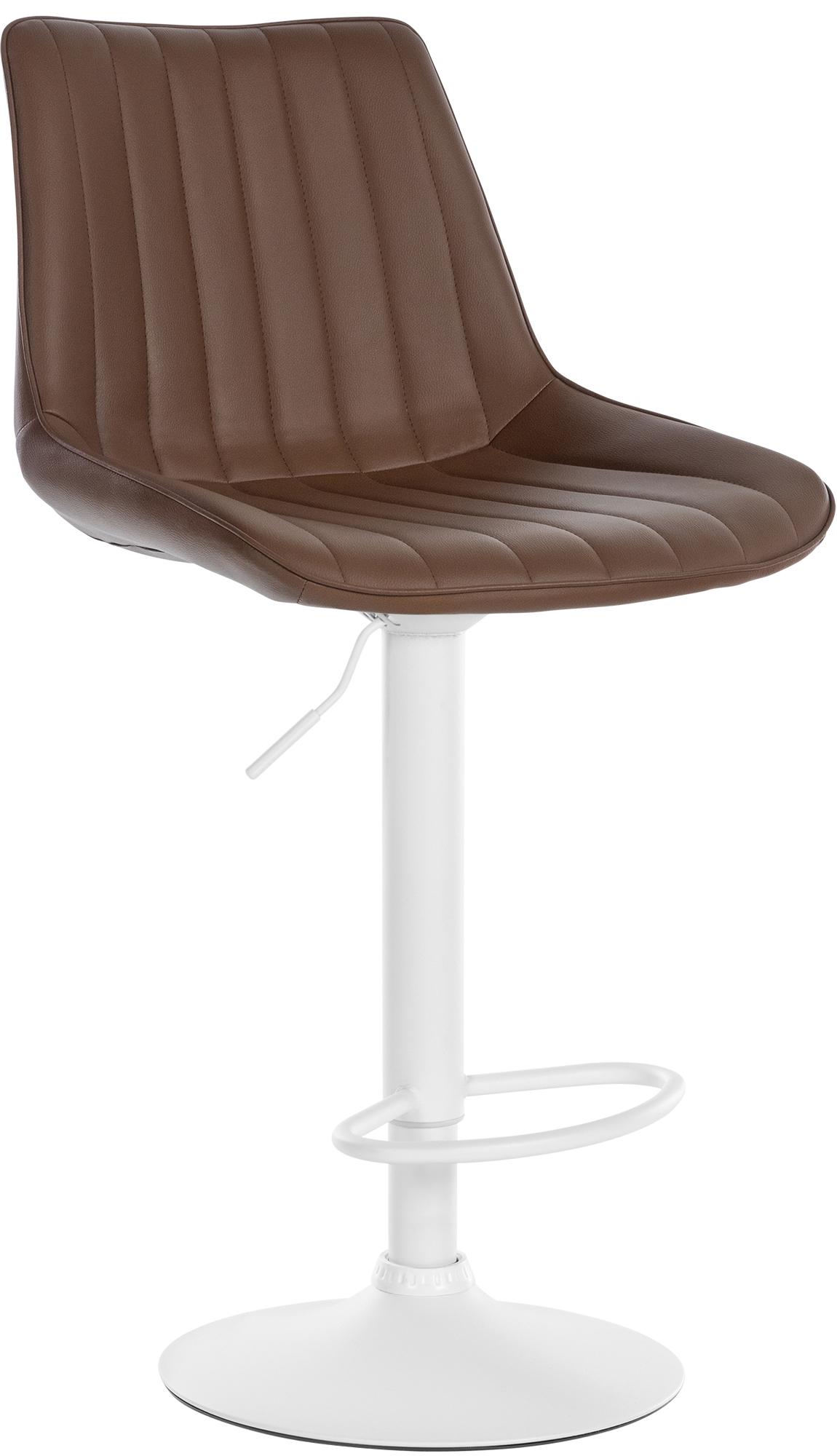 Barhocker Toni Kunstleder weiß