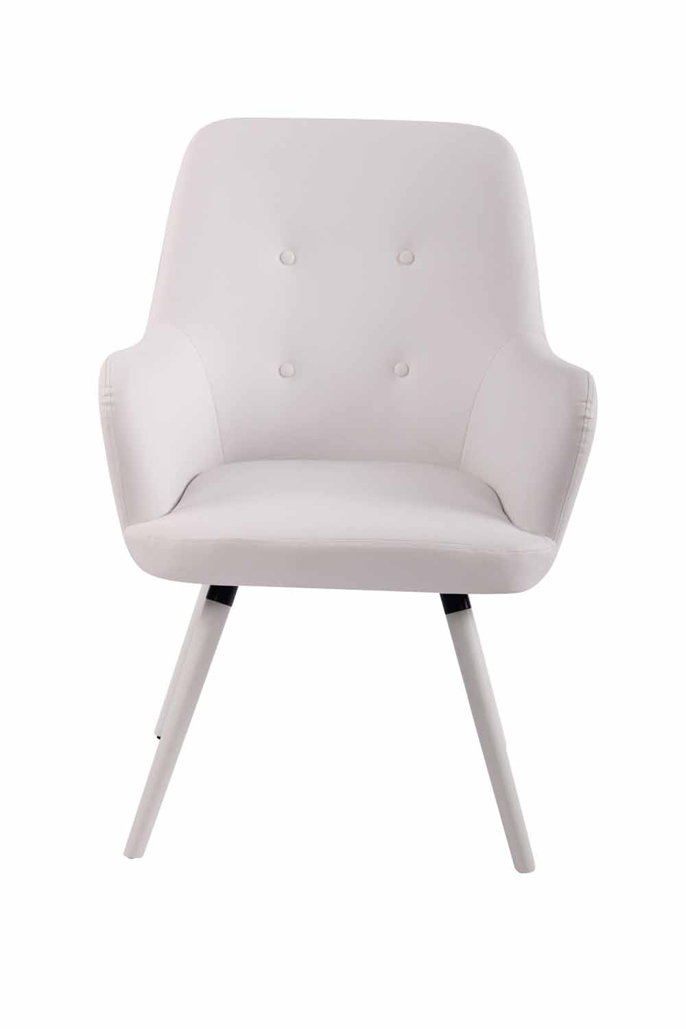 Lounger Aarhus Kunstleder weiß