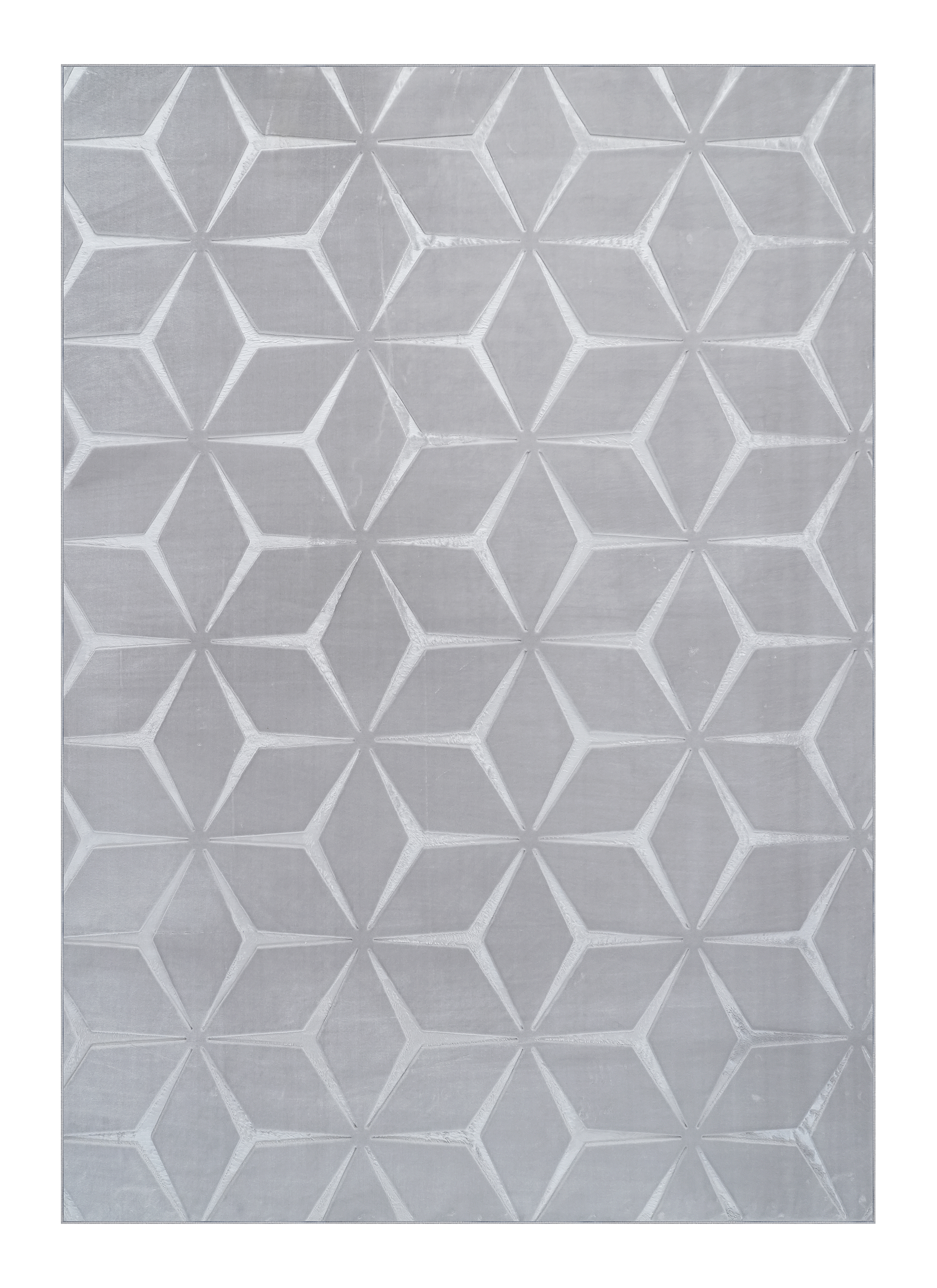 Teppich Calma 225 Silber 120 x 160 cm