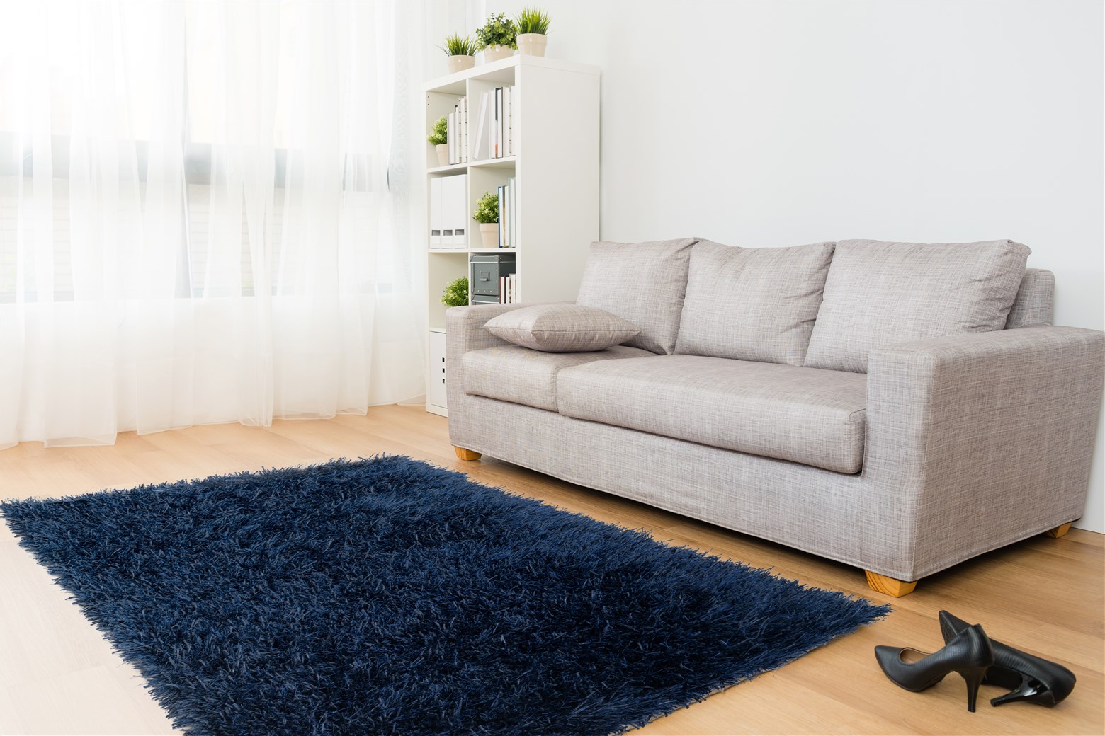 Teppich Beat 8102 Blau 60cm x 90cm