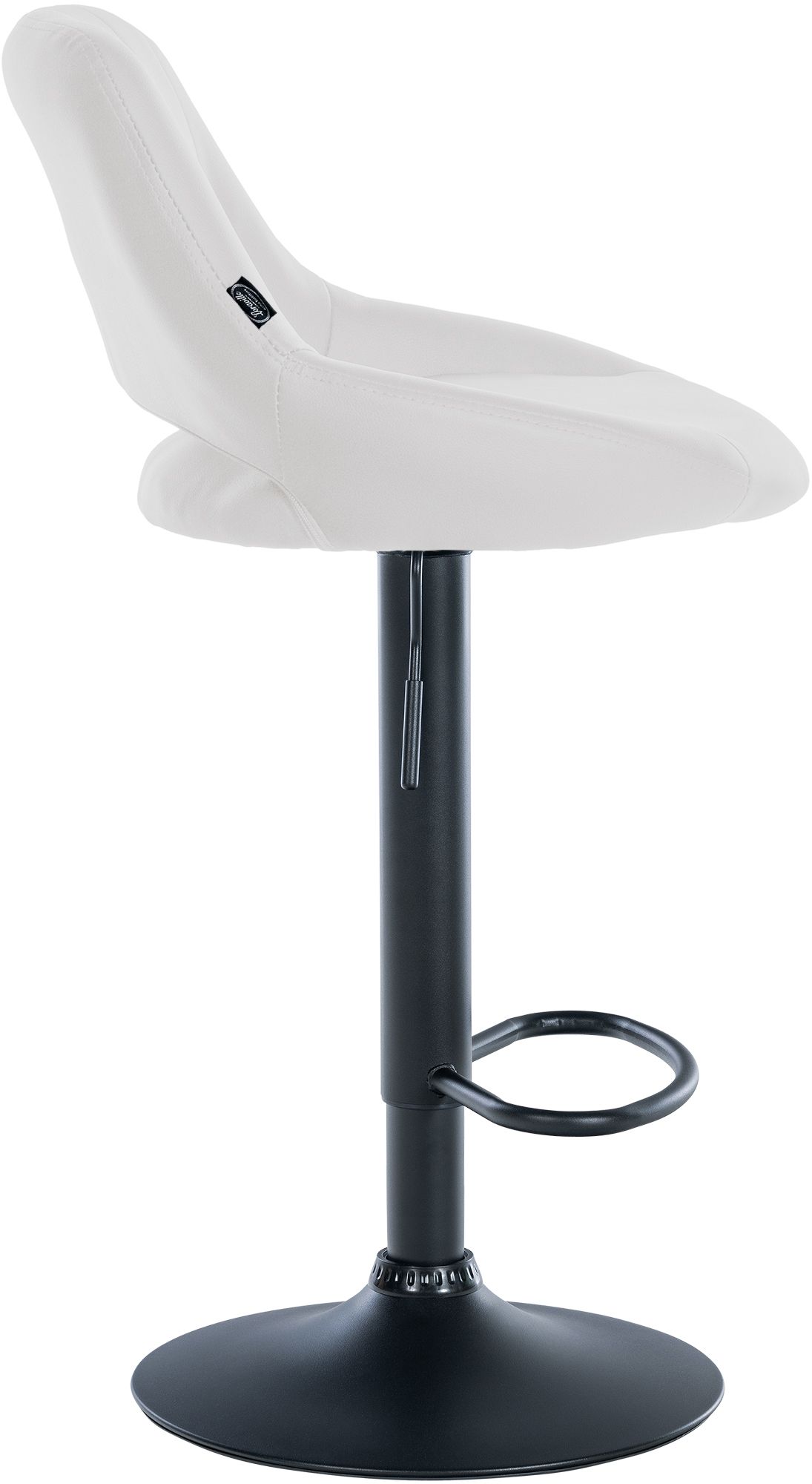 Barhocker Milet Kunstleder schwarz