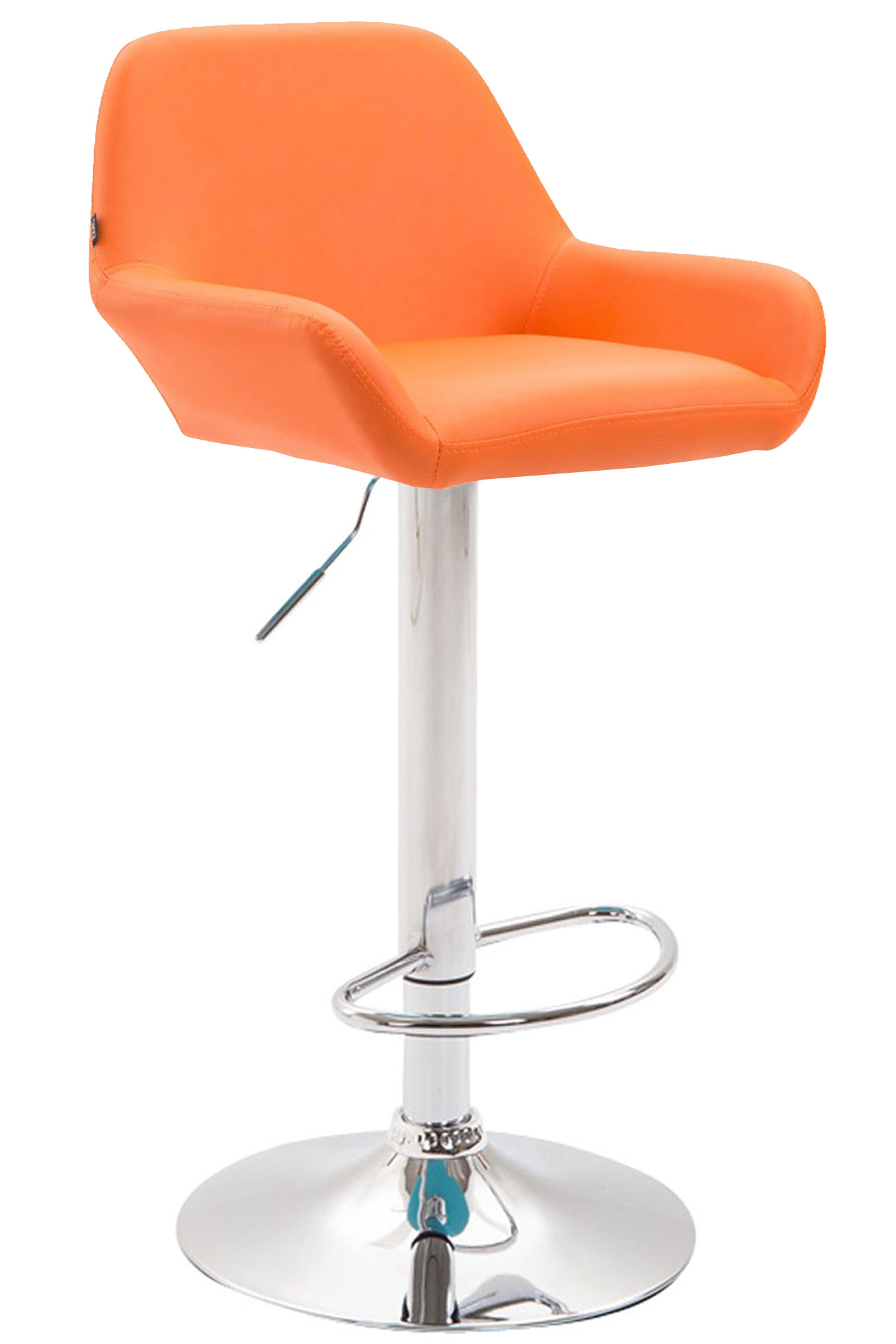 Barhocker Braga Kunstleder chrom