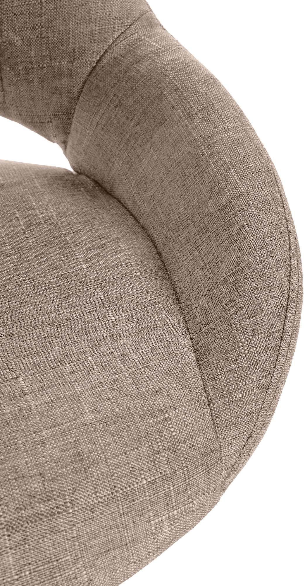Barhocker Milet Stoff gold