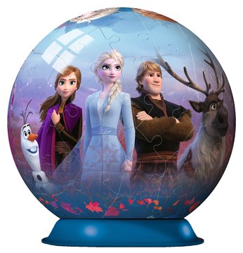 Ravensburger Puzzles Disney Frozen 2 / Eiskönigin 2 - 3D Puzzle Ball 72 Teile