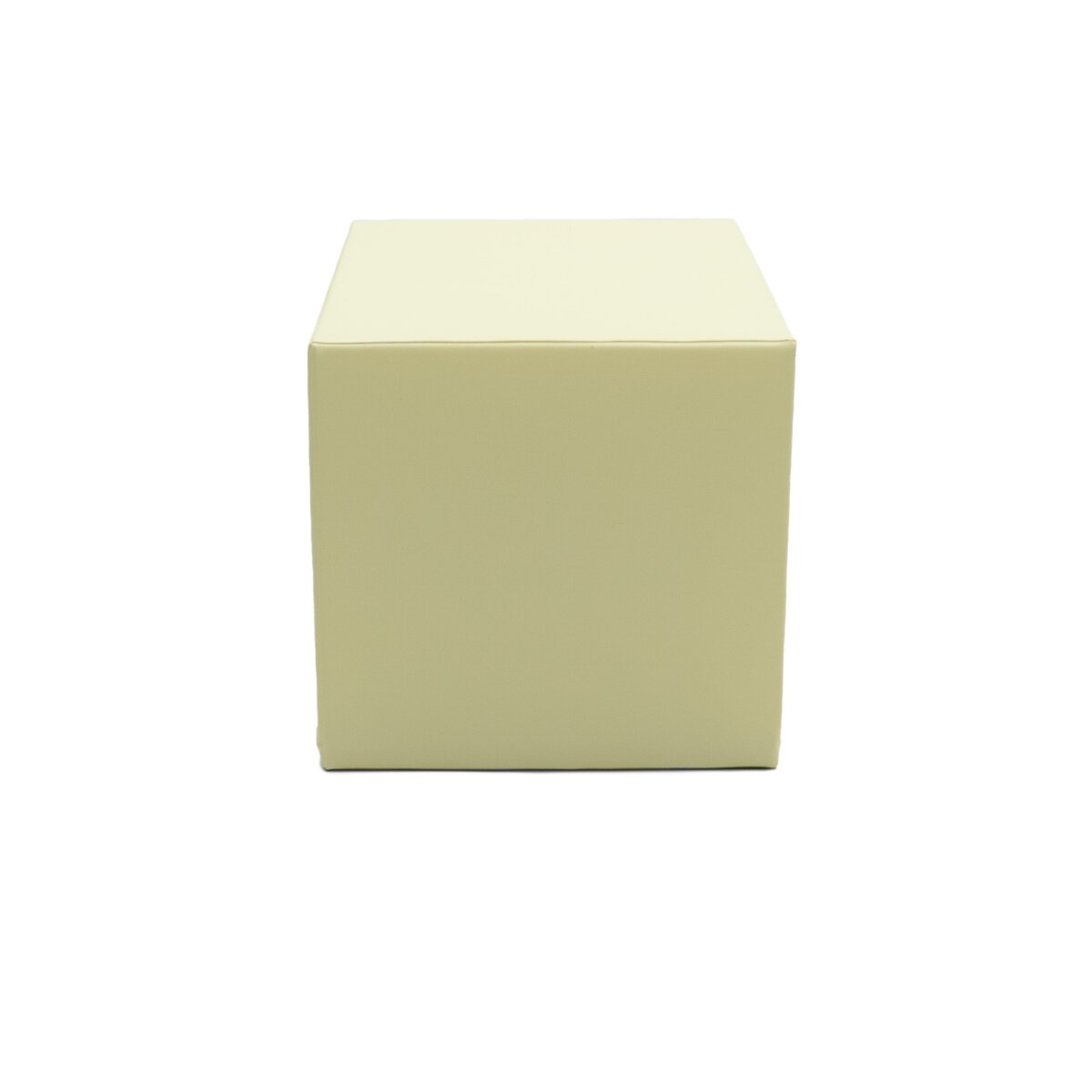 IGLU Mega Cube Block - Ivory – gepolsterter Schaumstoff-Würfel 50×50×50 cm, für Kinder von 1–10 Jahre