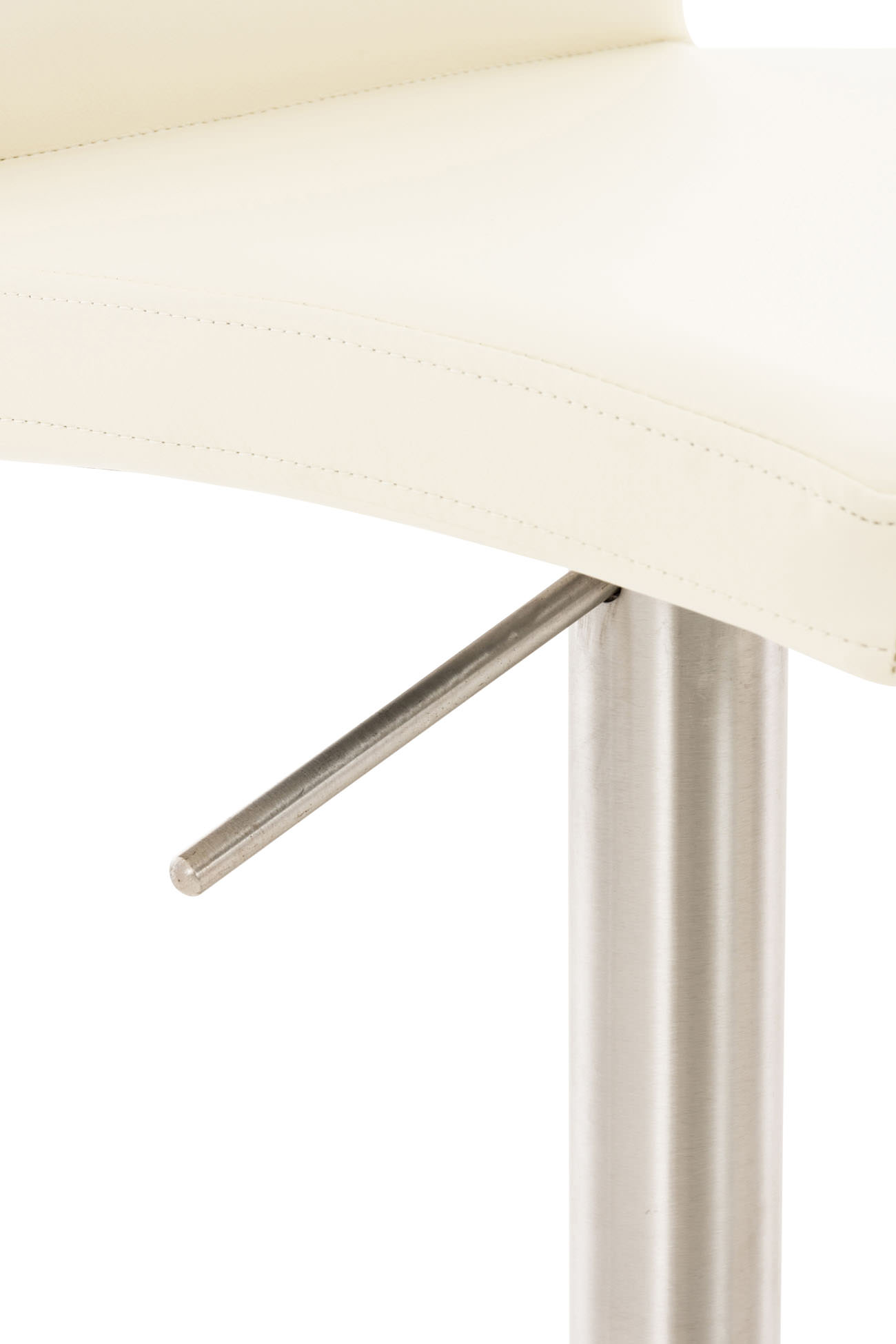 Barhocker Cadiz Kunstleder edelstahl