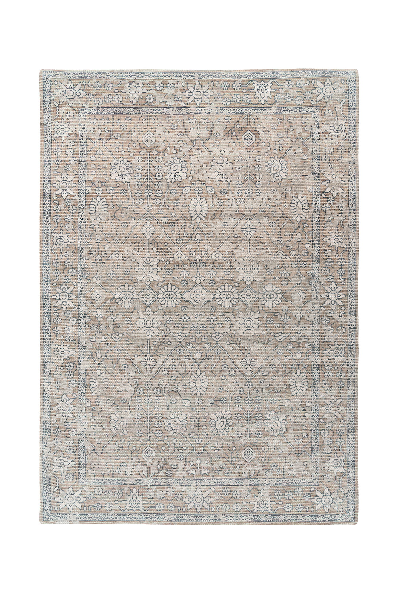Teppich Perry 125 Khaki / Beige 80 x 150 cm