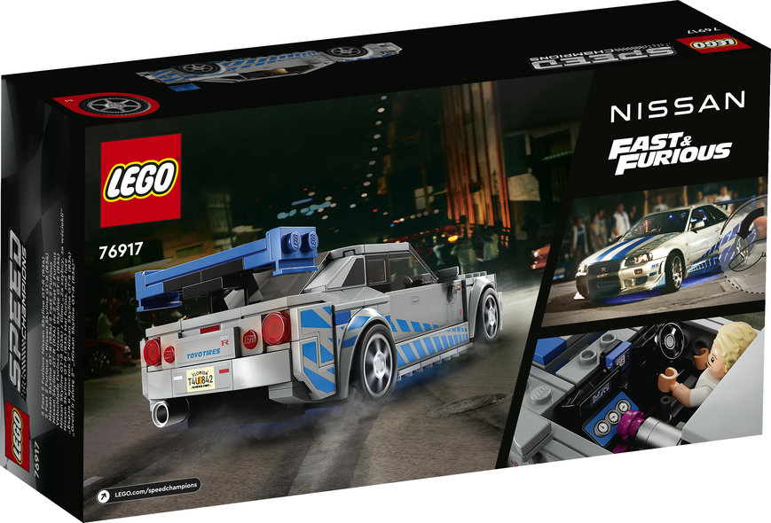 LEGO® Bau- & Konstruktionsspielzeug LEGO® 76917 - Speed Champions Nissan Skyline GT-R (319 Teile)