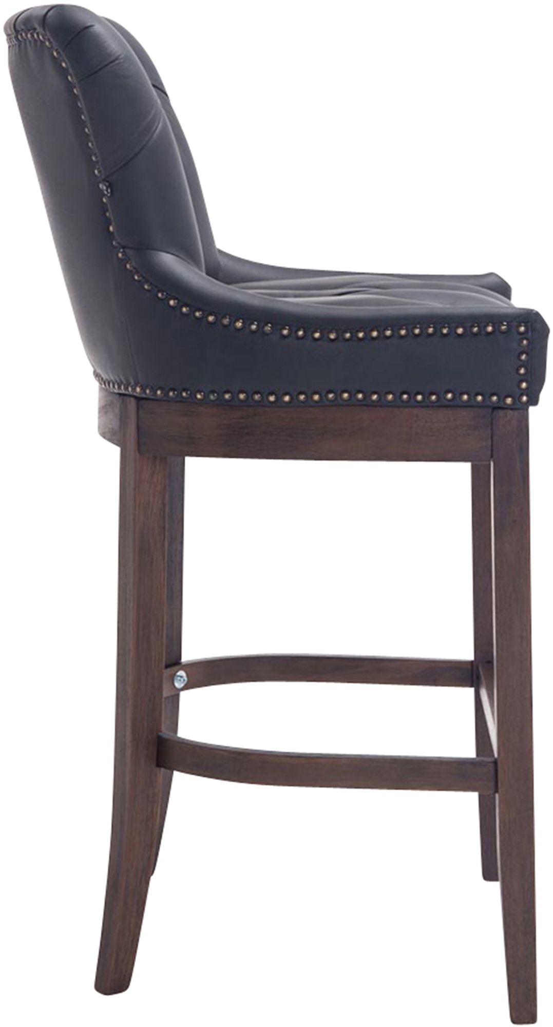 Barhocker Lakewood Echtleder, Antik