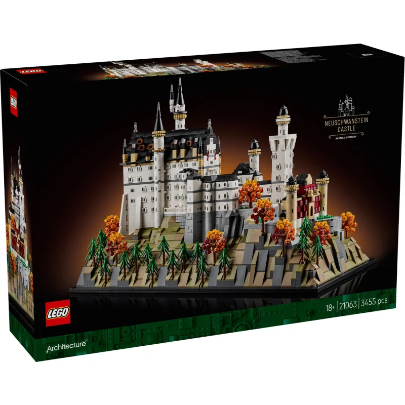 LEGO® Bau- & Konstruktionsspielzeug LEGO® Architecture 21063 - Schloss Neuschwanstein (3455 Teile)