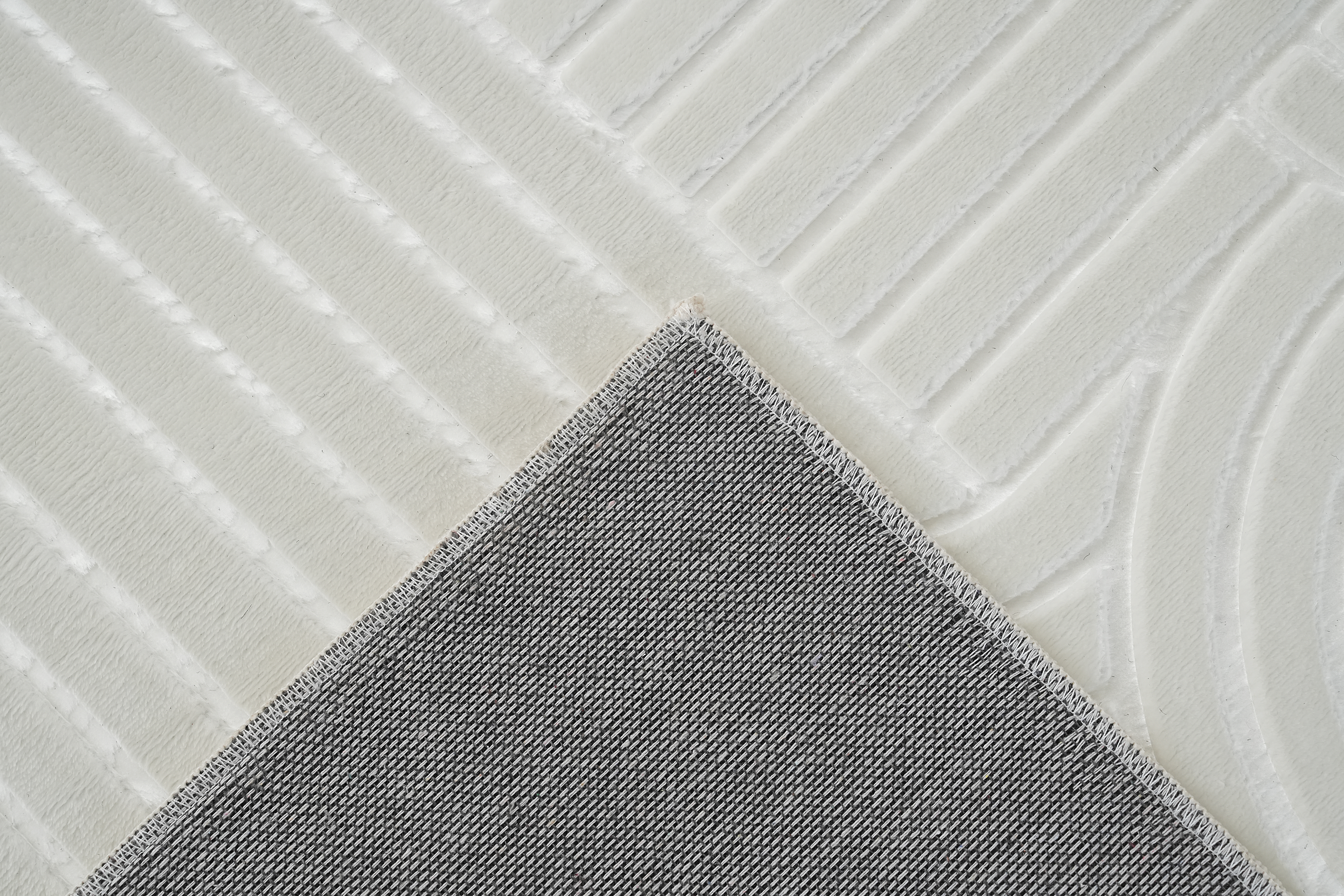 Teppich Calma 125 Weiß 160 x 220 cm