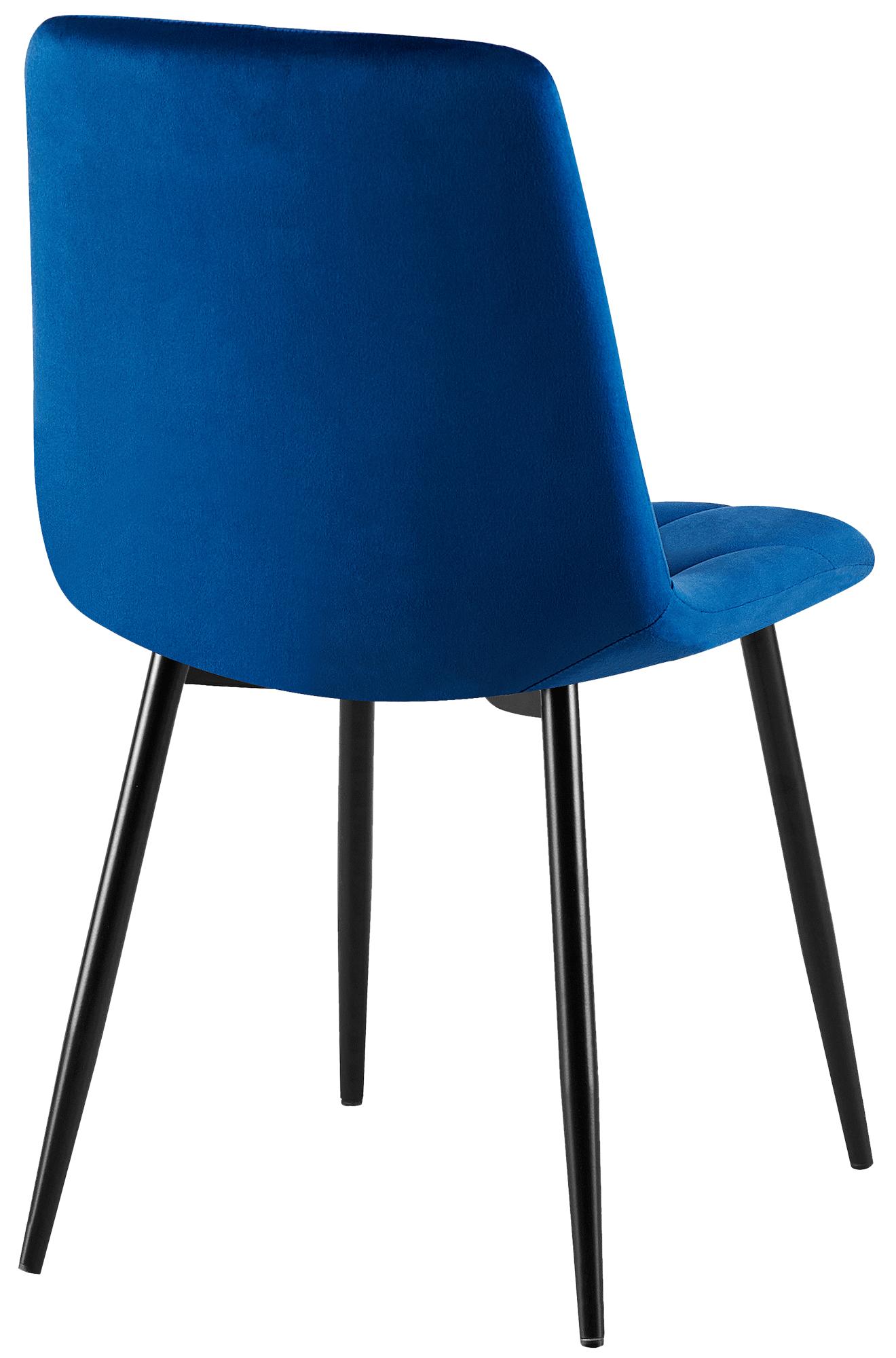 2er Set Esszimmerstuhl Clairton Samt