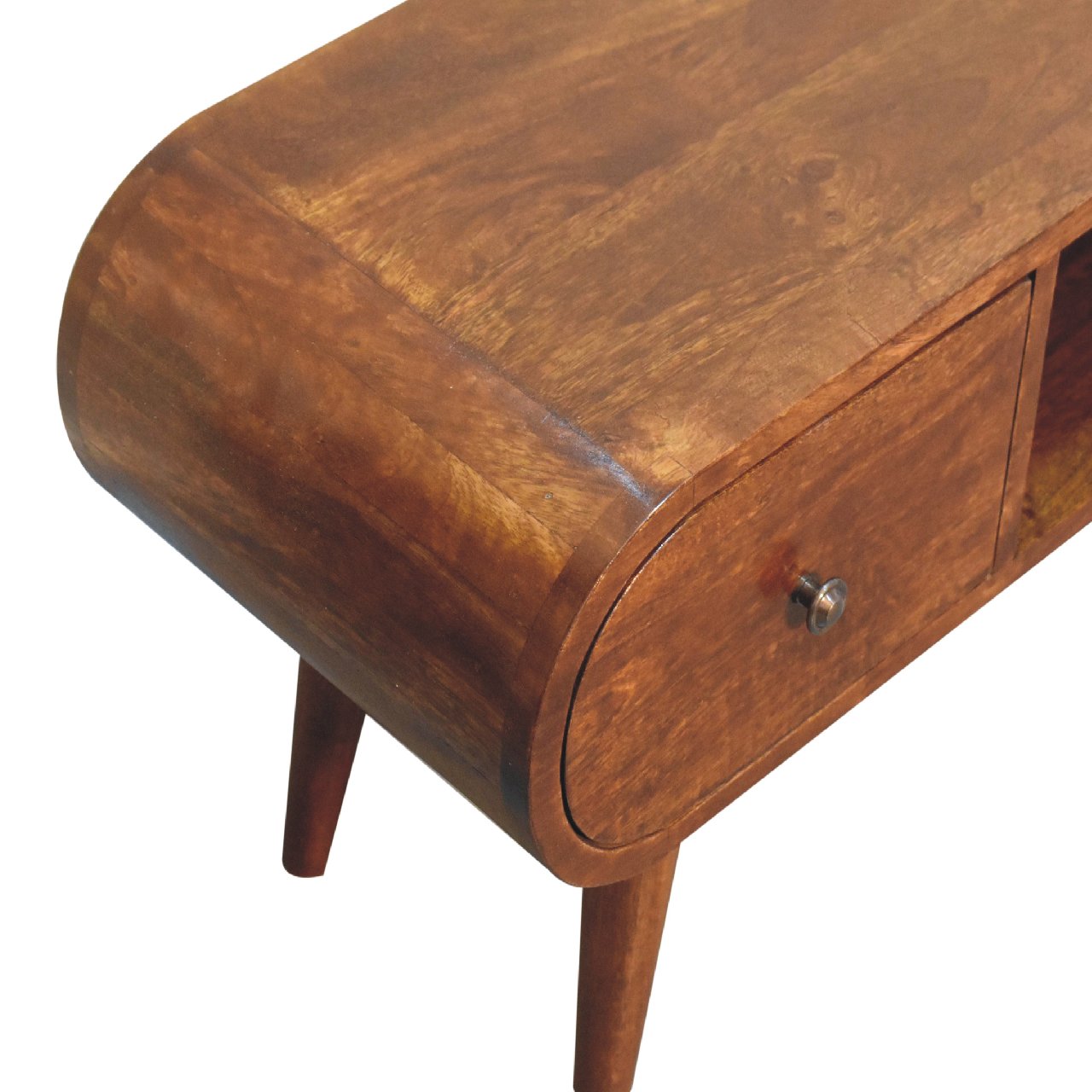 Runder TV-Schrank „Chestnut“