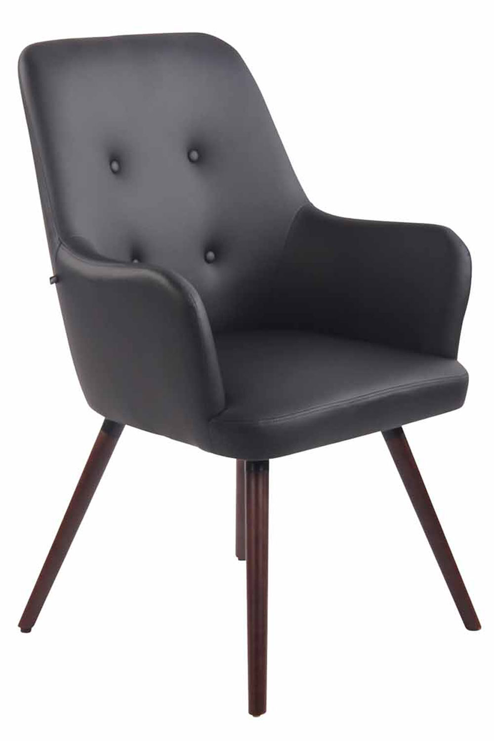 Lounger Aarhus Kunstleder walnuss