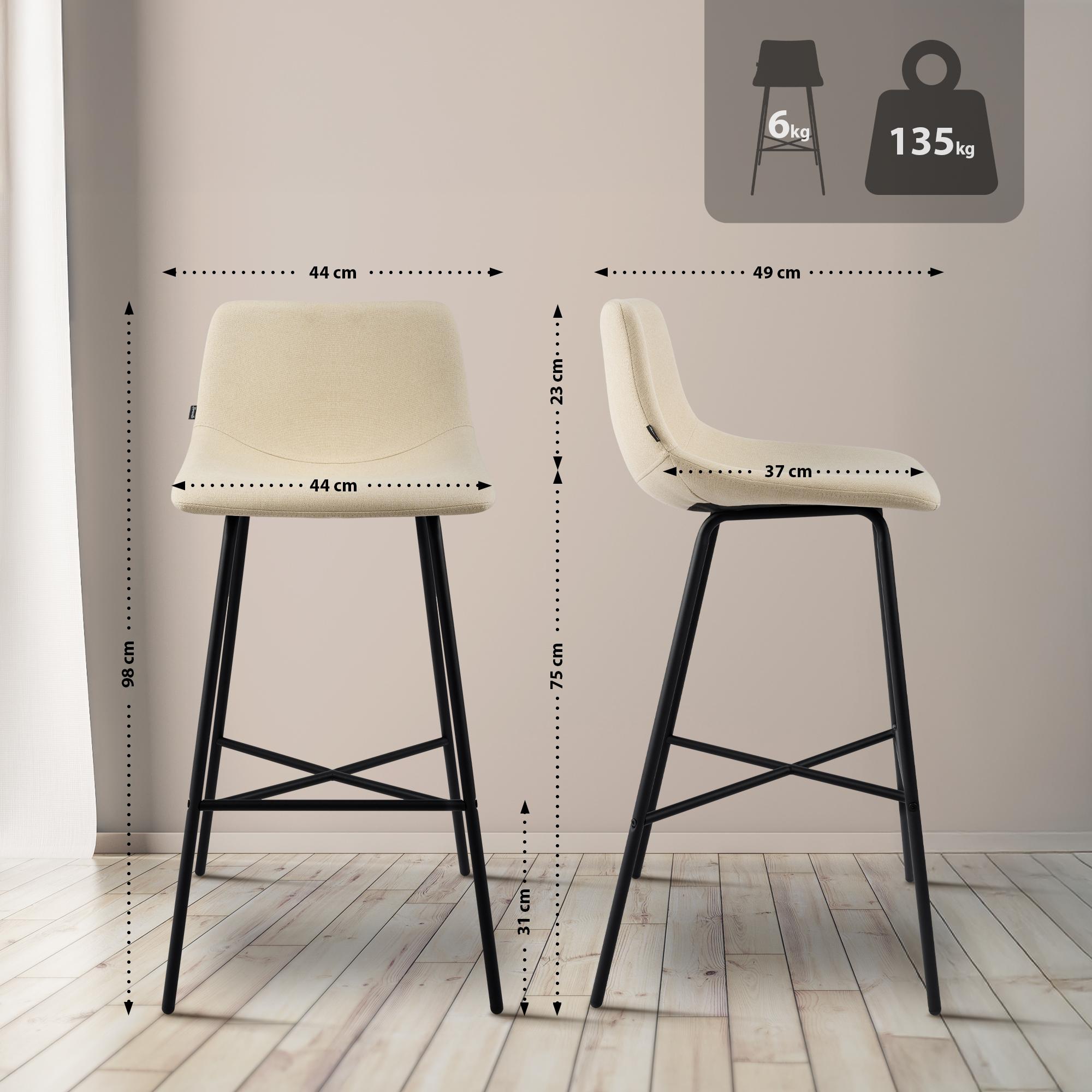 Barhocker Altona Stoff