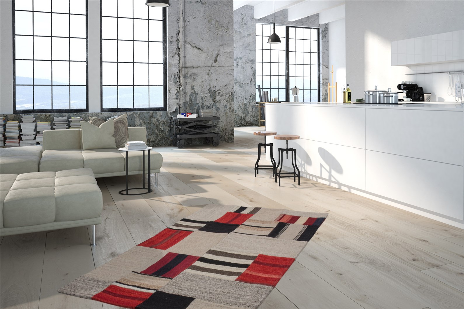 Teppich Radical 240 Multi 160cm x 230cm