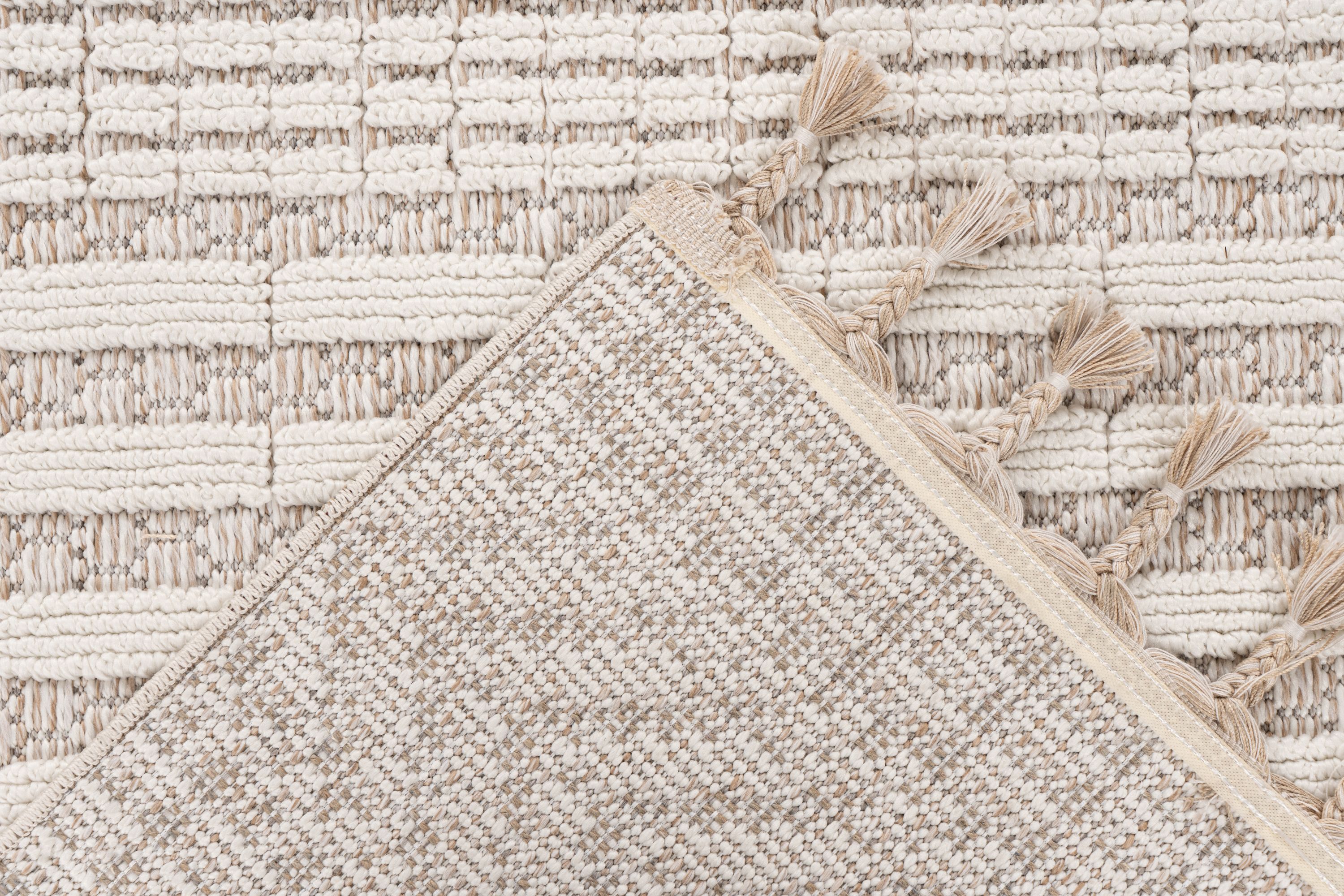 Teppich Reef 125 Elfenbein 80 x 150 cm