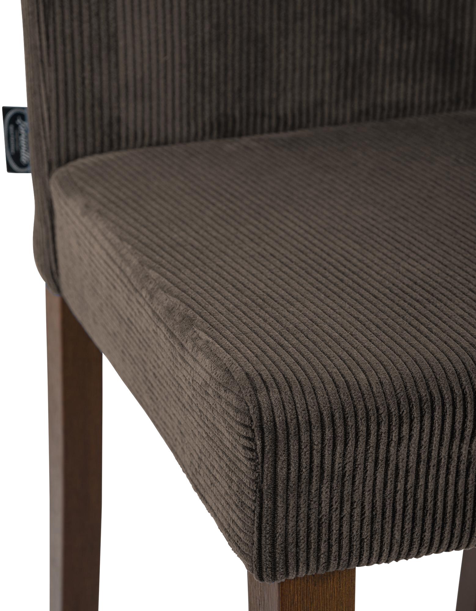 Esszimmerstuhl Ina Cord antik dunkel