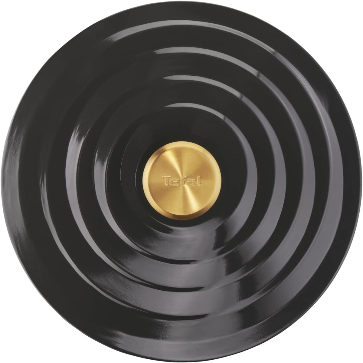 Tefal Air E2554604 Schmortopf rund 24cm | 4,7L Aluminiumguss Auflaufform mit Deckel | Antihaft-Keramikbeschichtung | Induktion & Backofen bis 250°C