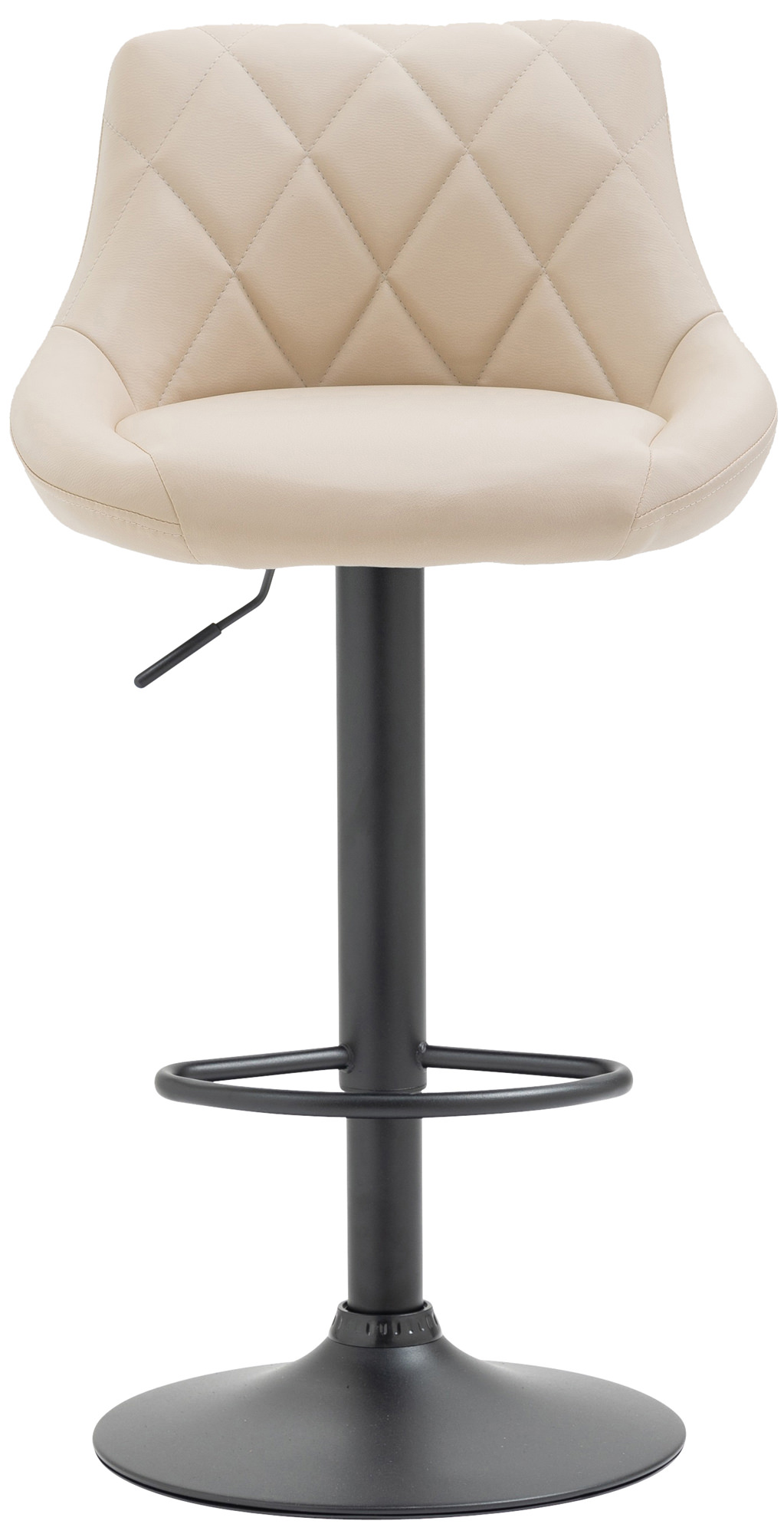 Barhocker Lazio Kunstleder schwarz