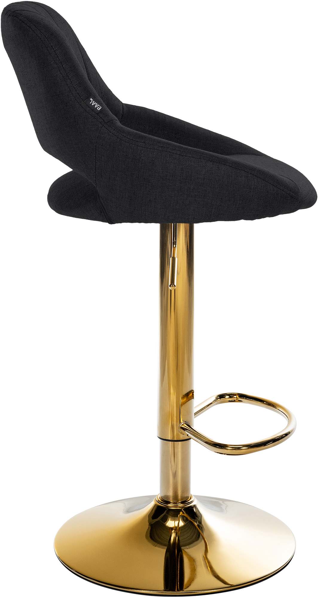 Barhocker Milet Stoff gold