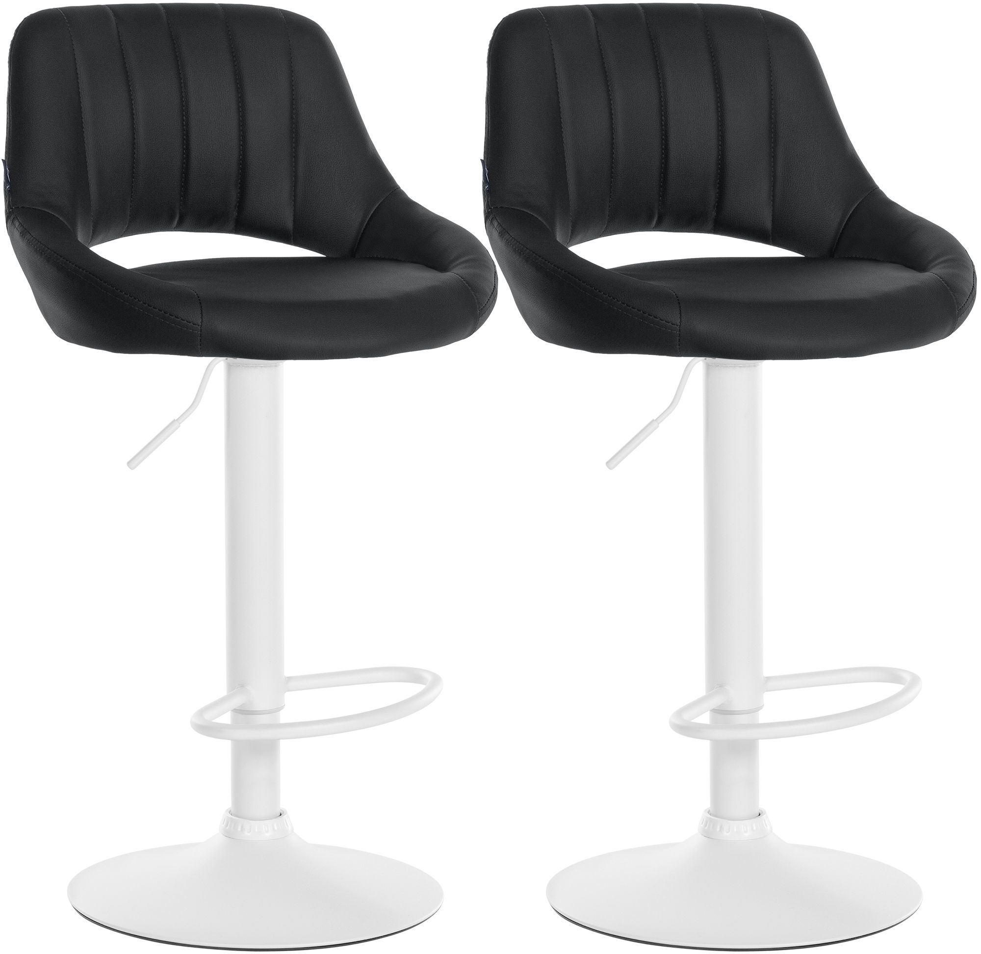 2er Set Barhocker Milet Kunstleder W