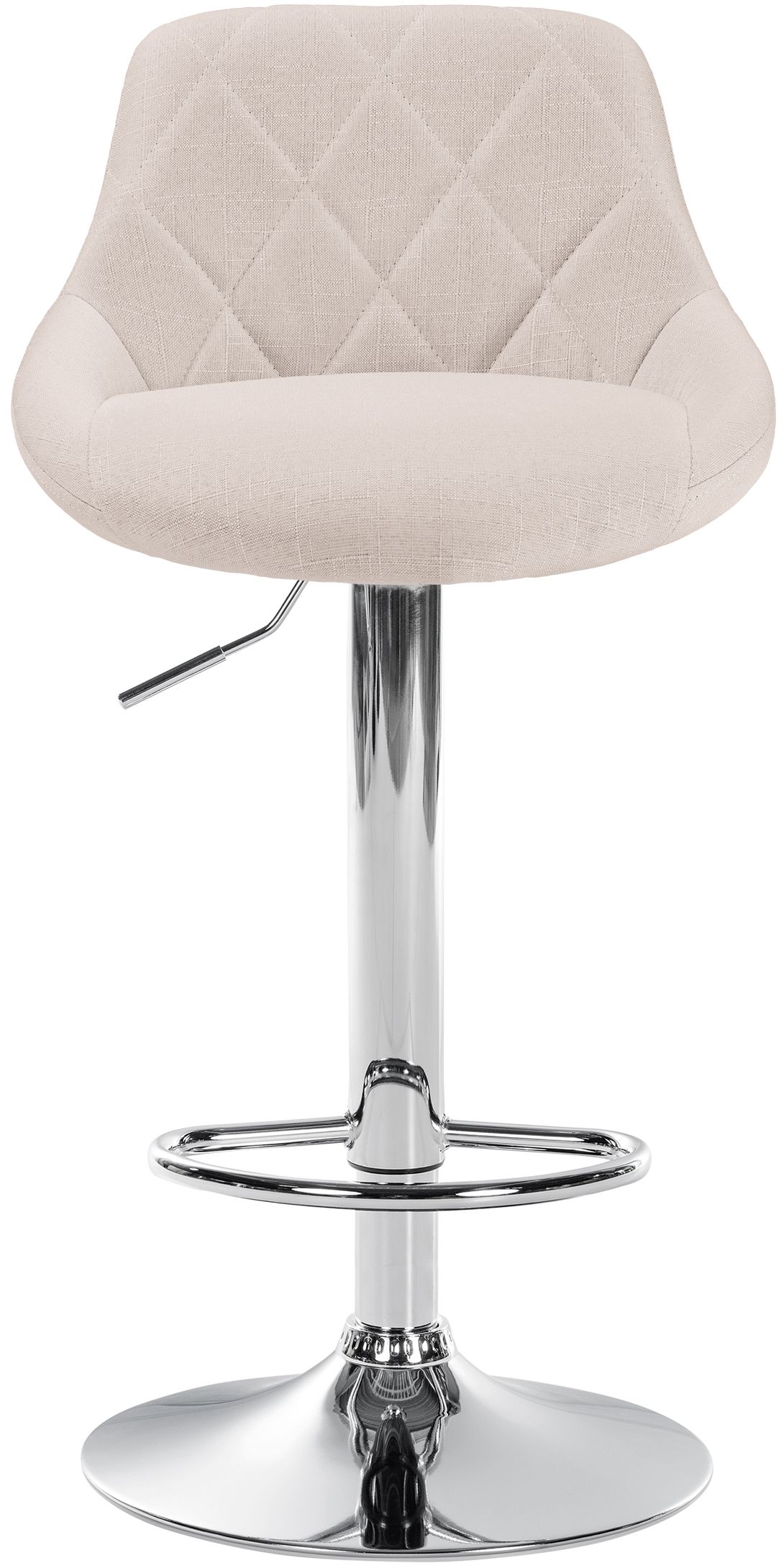 Barhocker Lazio Stoff chrom