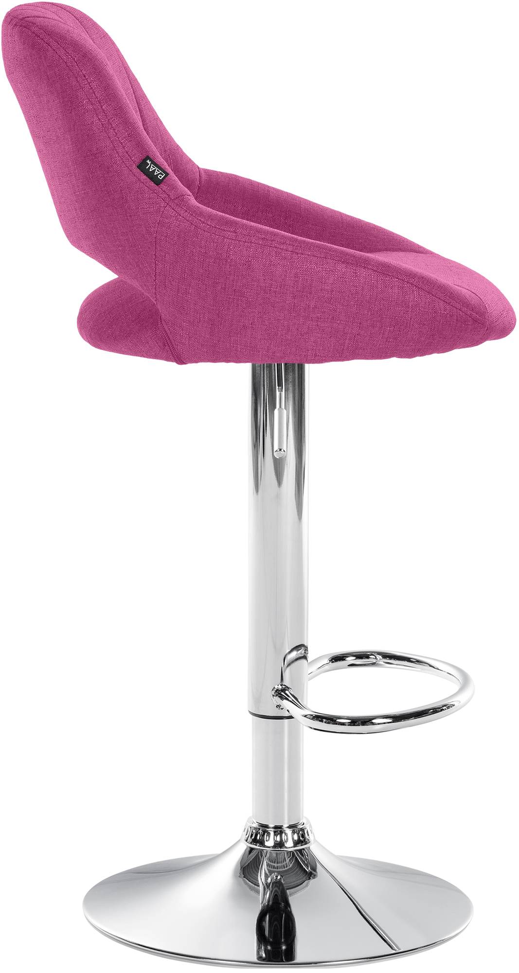 Barhocker Milet Stoff chrom