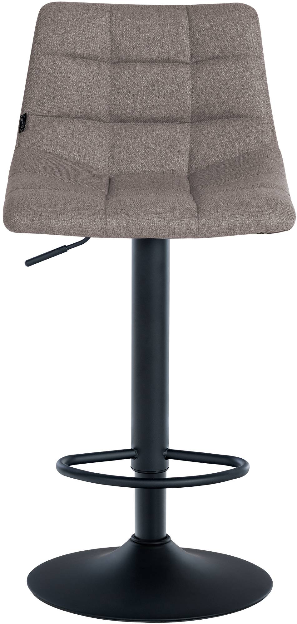 2er Set Barhocker Jerry Stoff schwarz