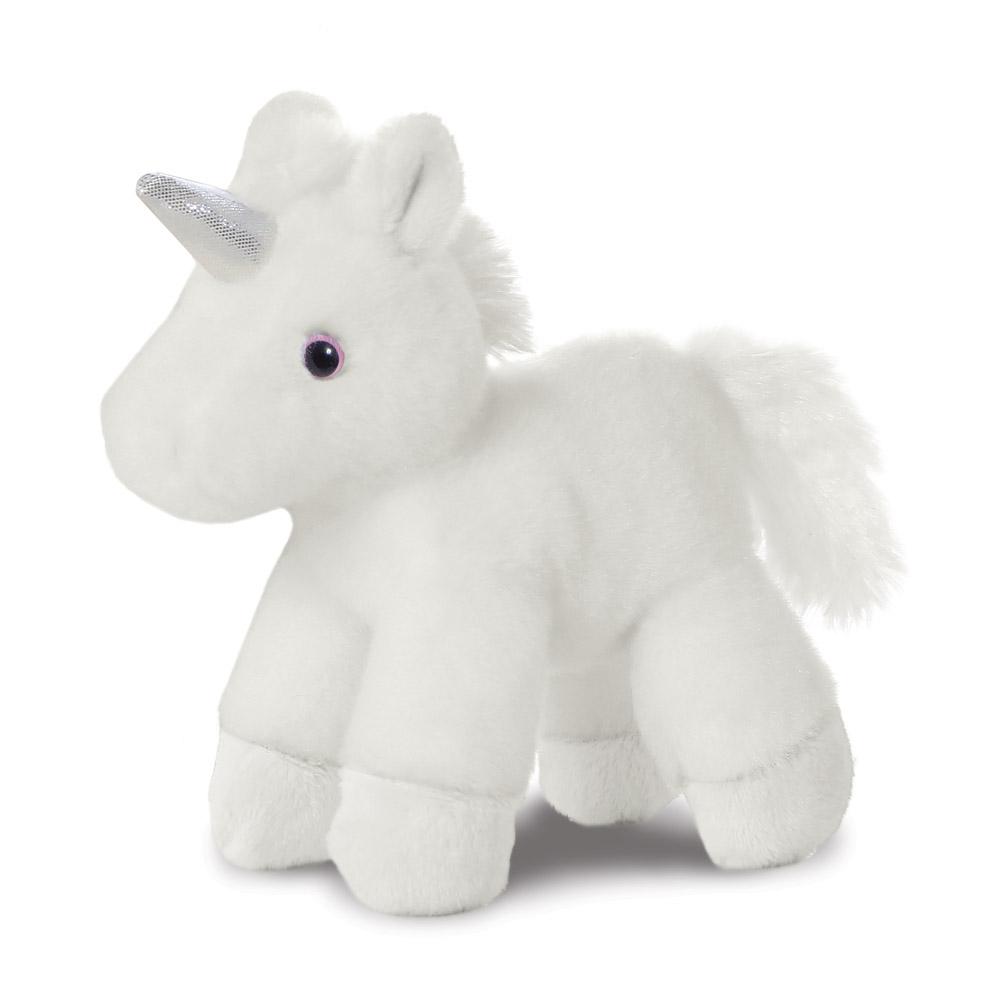 Aurora Plüschfiguren Fancy Regenbogen Einhorn in einer Tragetasche ca. 21 cm - Plüschfigur
