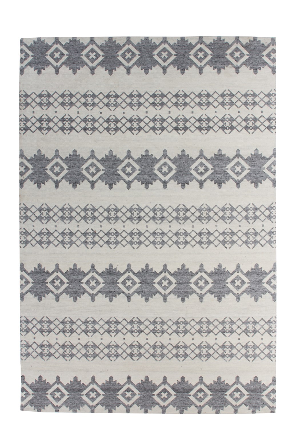 Teppich Mirage 410 Grau / Elfenbein 80cm x 150cm
