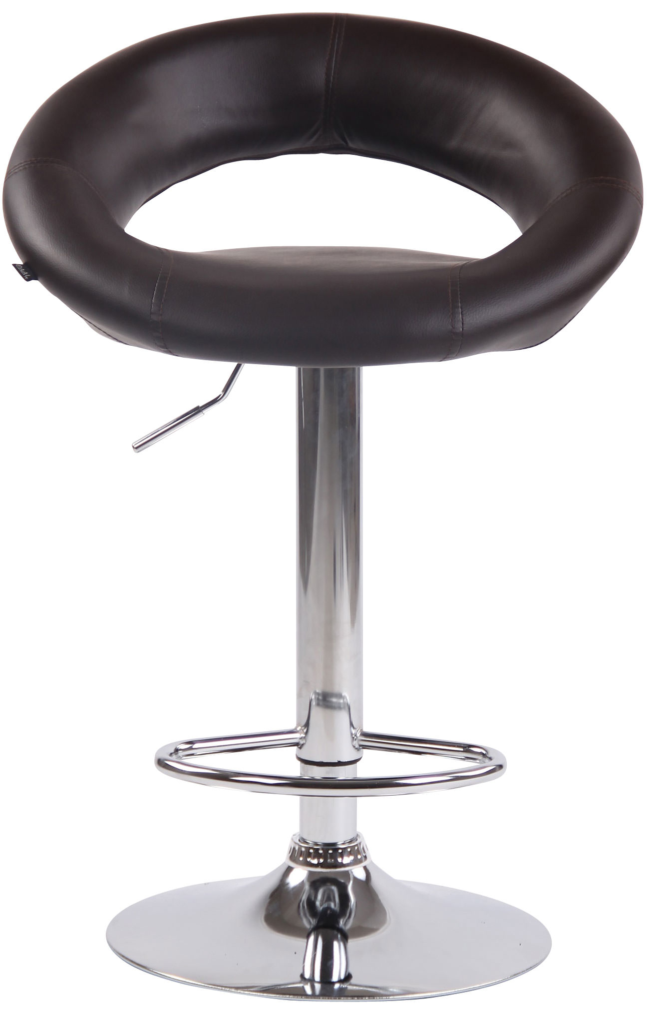 Barhocker Olinda Kunstleder chrom