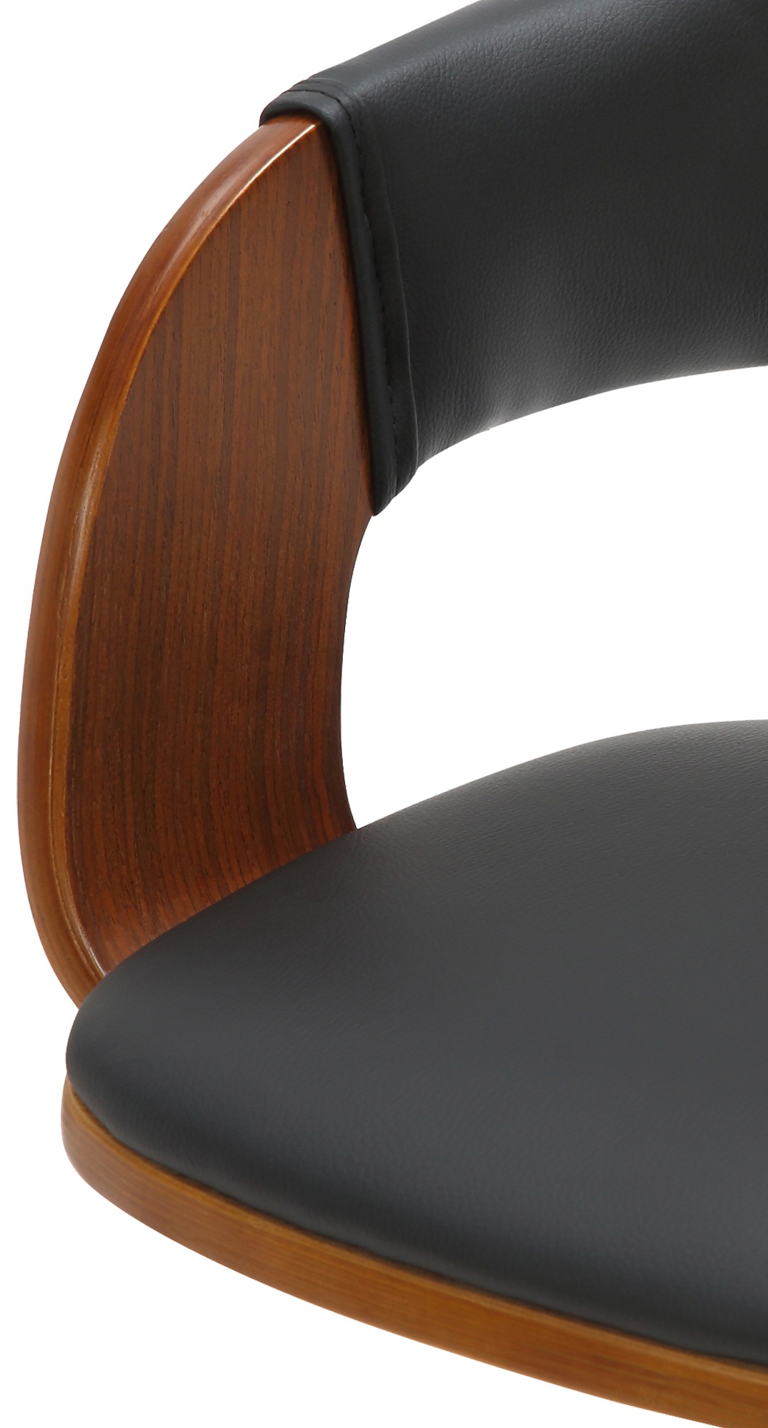 Barhocker Nilse Kunstleder schwarz