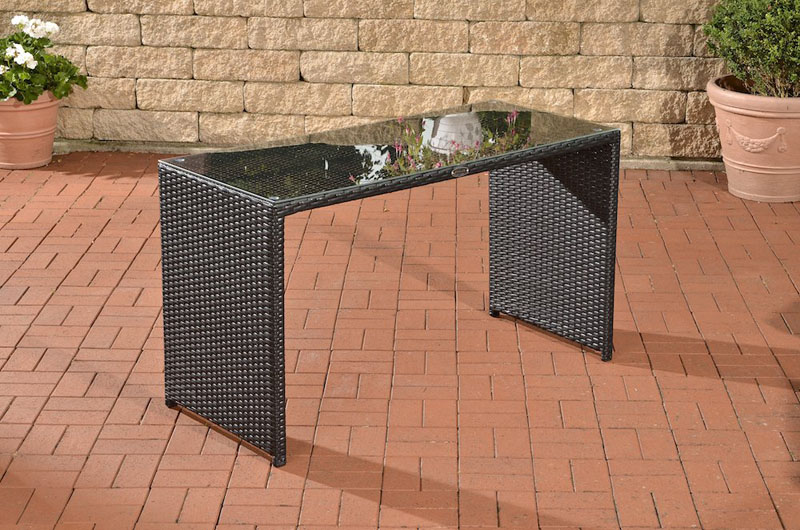 Tisch Tahiti 128x56x74,5 cm